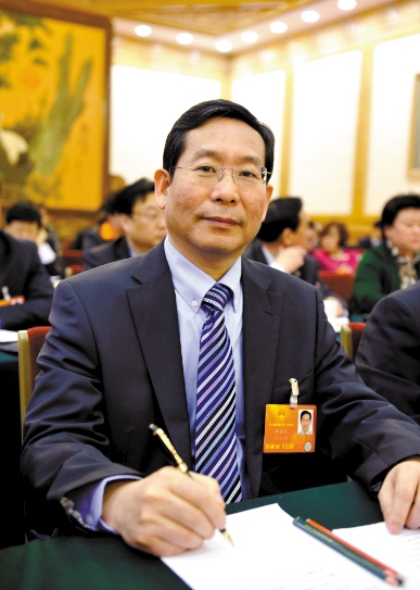 人大代表、山东中医药大学附属眼科医院院长毕宏生。